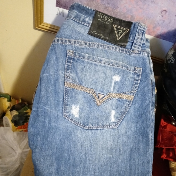 🗻👖 GUESS CLASSIC RELAX FIT JEANS🚝🌅 - Picture 6 of 9